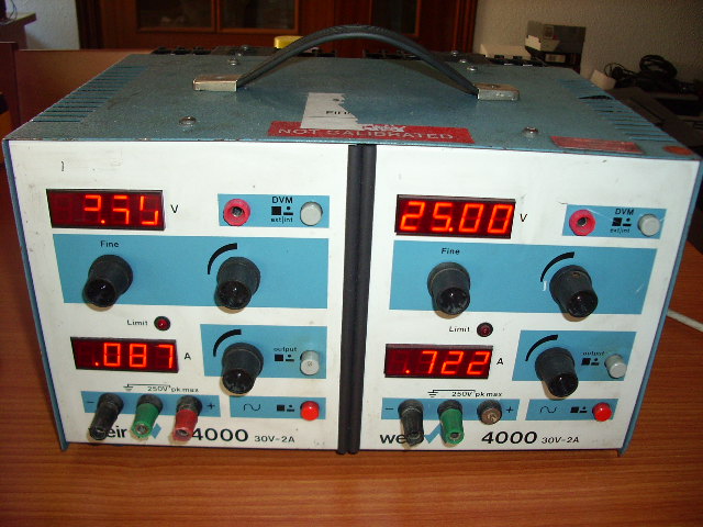 Aspecto inicial de Fuente de Alimentación.