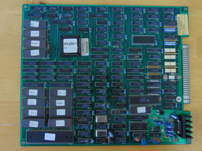 Gaelco - Splash board (Puzzle 1992)