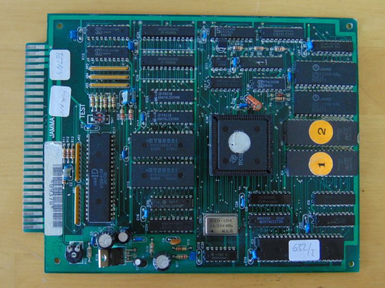Nics - Hot Blocks (Tetrix 2) board (Puzzle 1993)